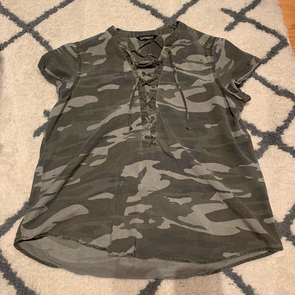 Express Army blouse